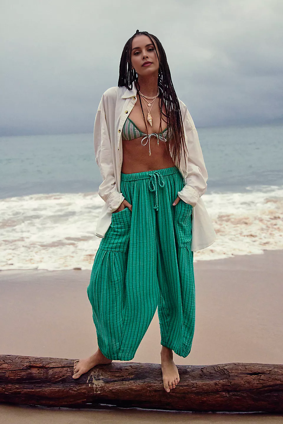 Cozy Quinn Striped Pants