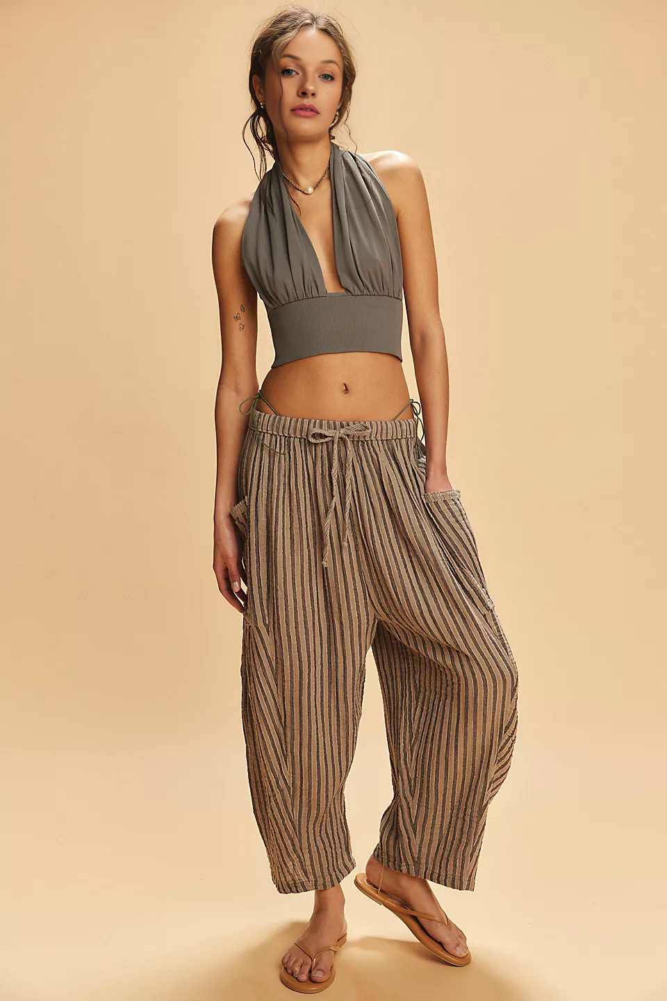 Cozy Quinn Striped Pants