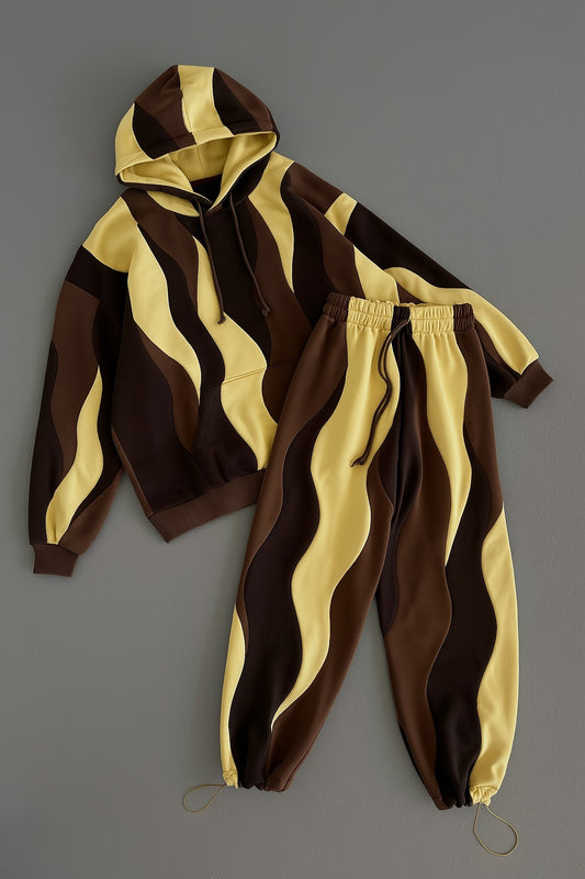 Hazelzap Pattern Hoodie