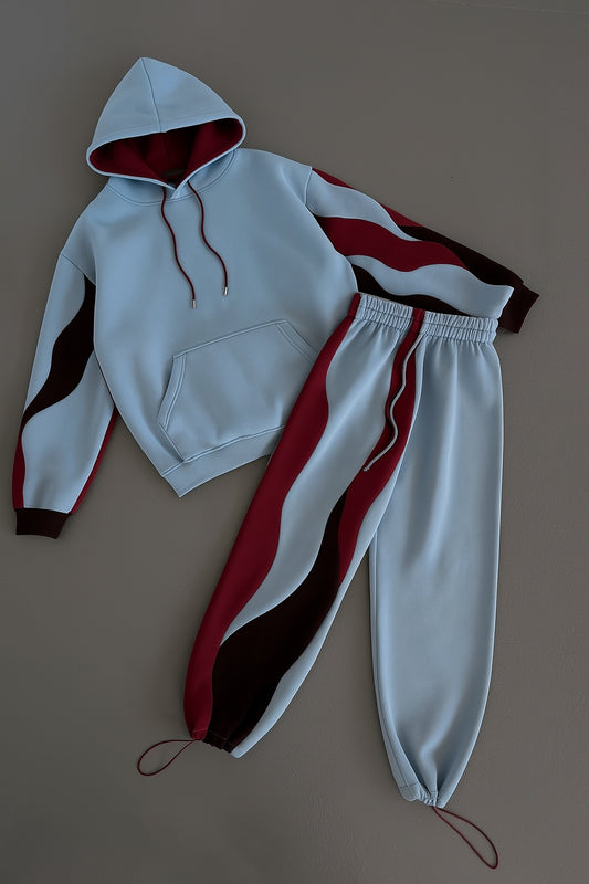 Bluerift Pattern Hoodie