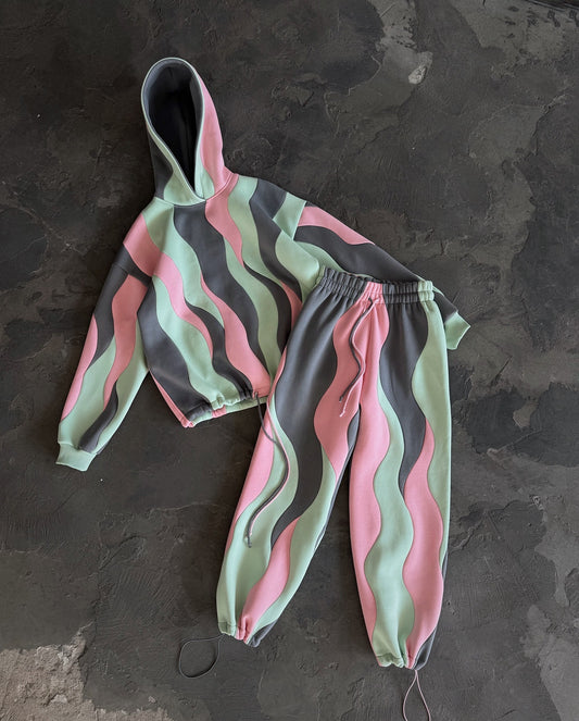 Cottonrush Pattern Hoodie