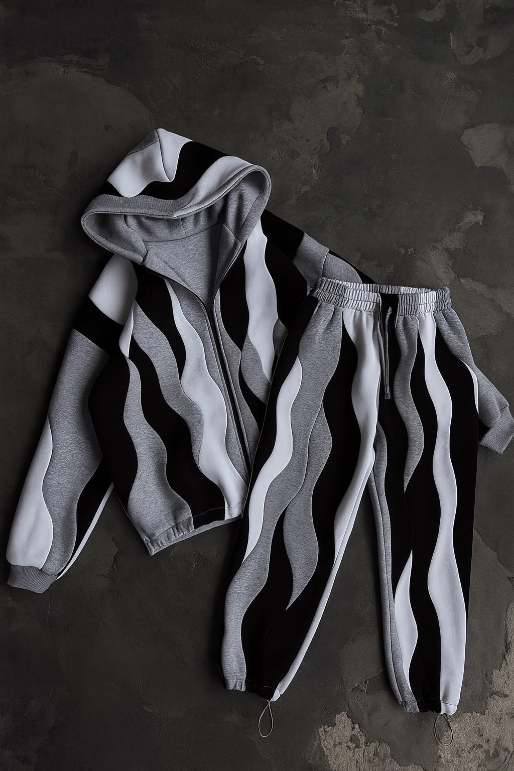 Ashfade Pattern Hoodie
