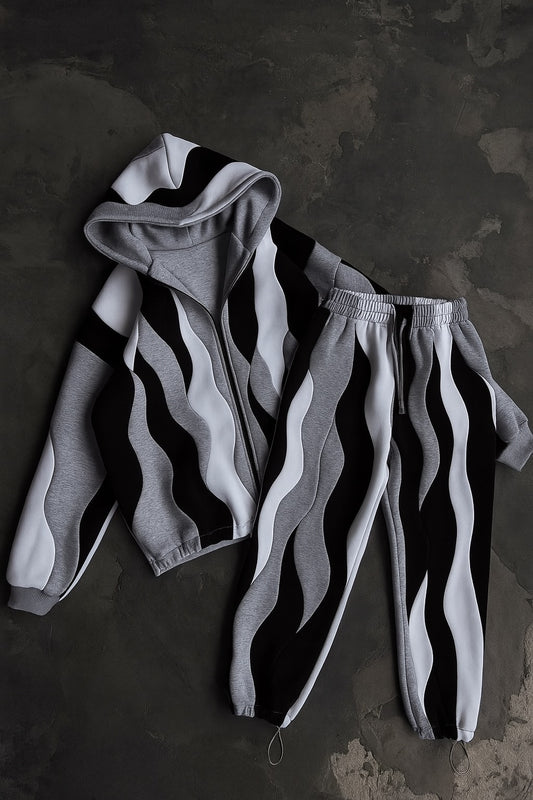 Ashfade Pattern Hoodie